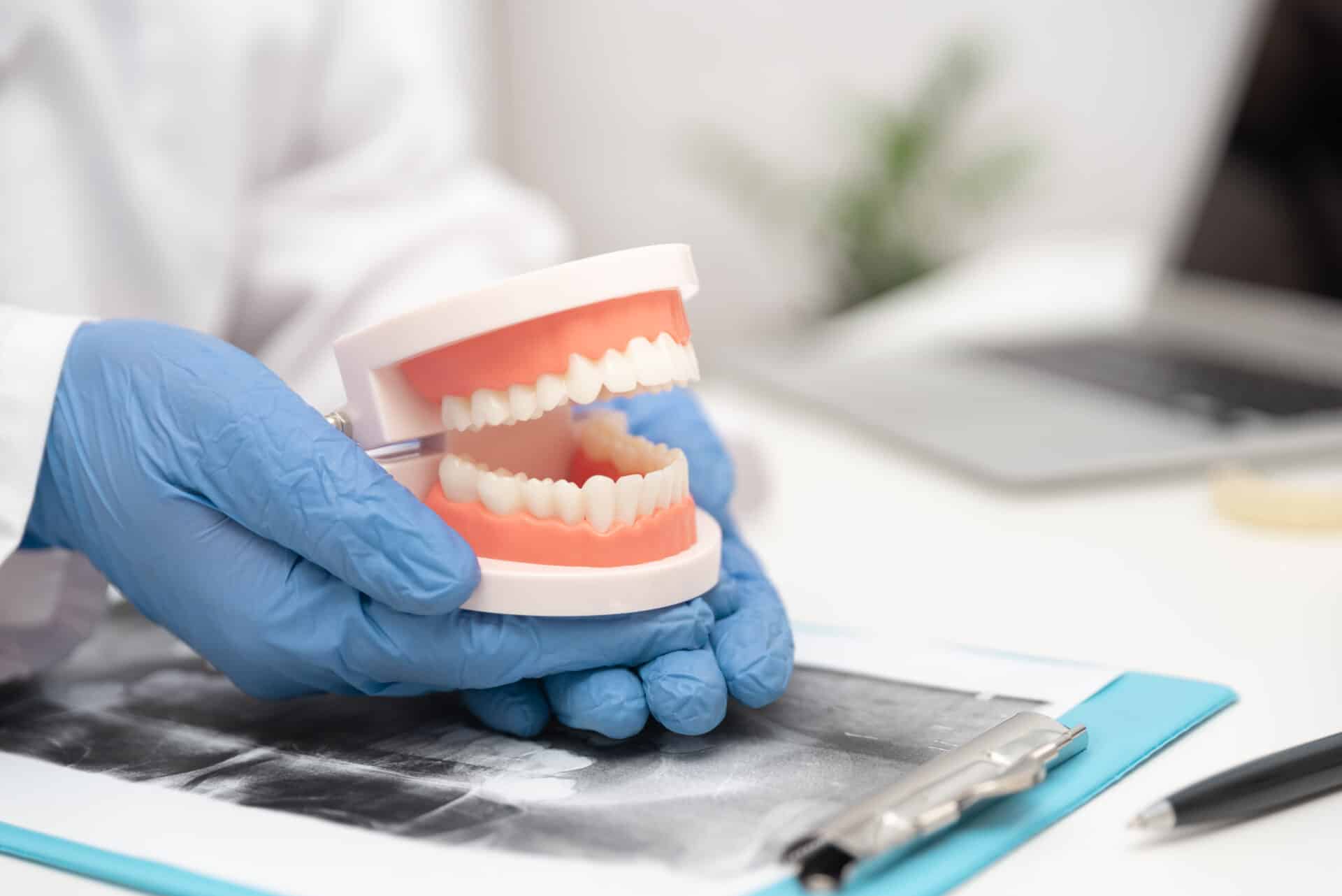 Dentist consultation how to care for healthy teeth